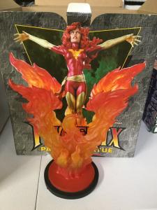 Phoenix Statue By Bowen Designs Base Box Only Figure Missing Numbers Match