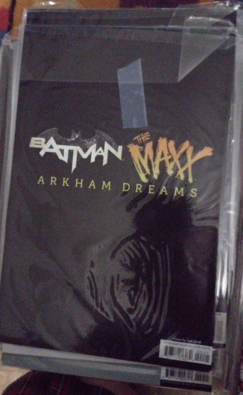 BATMAN -THE MAXX  # 4 B 2018 DC COMICS IDW SAM KEITH ARKHAM DREAMS