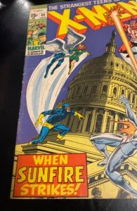 The X-Men #64 1st sunfire - Thomas, heck and lee