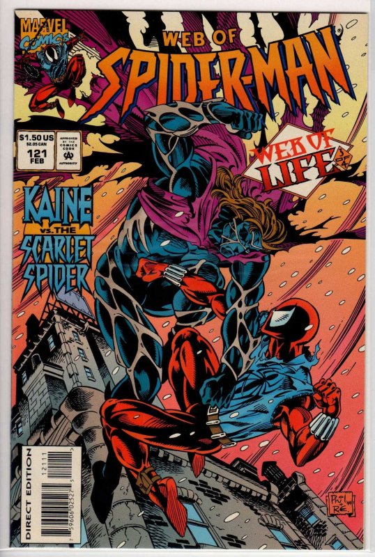 Web of Spider-Man #121 Direct Edition (1995) 9.4 NM