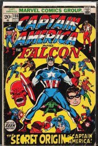 Captain America #155 (1972) Captain America and the Falcon