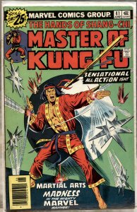 Master of Kung Fu #41 (1976) Master of Kung Fu / Shang-Chi