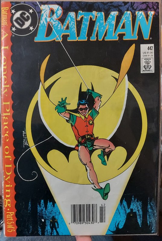 Batman  #442   1st Tim Drake as Robin