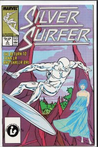 Silver Surfer #2 Direct Edition (1987) Silver Surfer