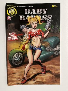 Baby Badass #2 Variant Cover VF 8.0 Action Lab 2018 D.E. Schrader & Tim Larsen