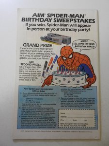 Amazing Spider-Man Aim Giveaway VG- Condition moisture stain