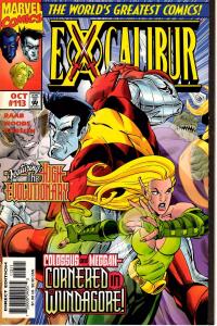 Lot Of 4 Excalibur Marvel Comic Book #110 111 112 113 J199