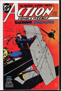 Action Comics Weekly #628 (1988) Blackhawk