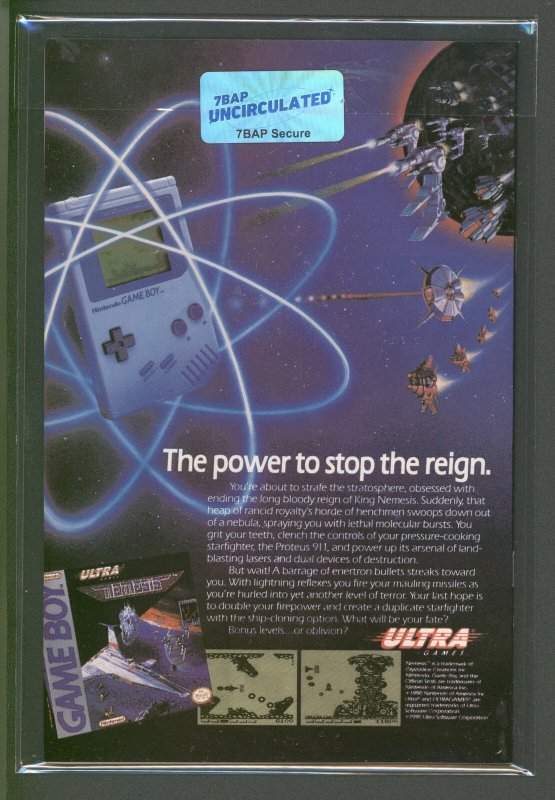 7BAP Uncirculated - Captain America #372 (1990)