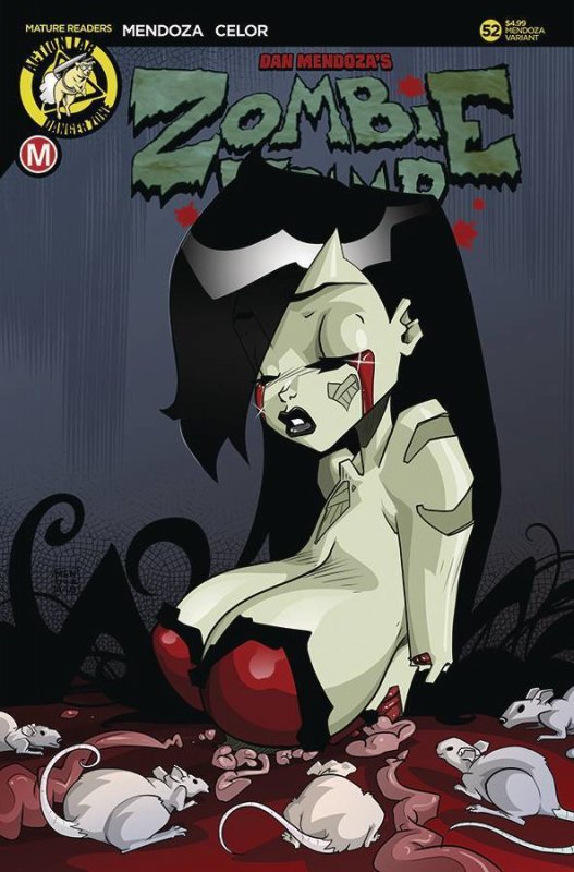 ZOMBIE TRAMP #52 COVER E MENDOZA VARIANT (MR)