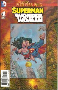 Superman/Wonder Woman (2014) #1 NM One Shot Futures End 3D Variant Cover