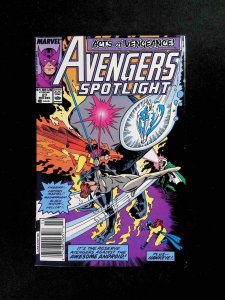 Avengers Spotlight #27  Marvel Comics 1989 VF Newsstand