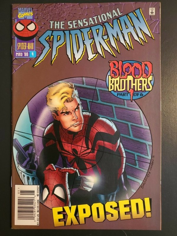 Sensational Spider-Man #4 (1996) VF+ (8.5) Blood Brothers part 1 of 6 |