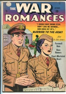TRUE WAR ROMANCES #2 1952-QUALITY-GOOD GIRL ART PANELS-fn minus