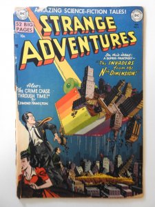 Strange Adventures #4 (1951) PR Cond Book-length spine split, cover detached