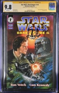 Star Wars : dark empire II( 1995)  #4 ( CGC 9.8 SS) Signed & Sketch  Dave Dorman