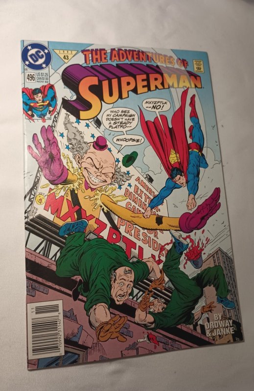 Adventures of Superman #496 (1992)