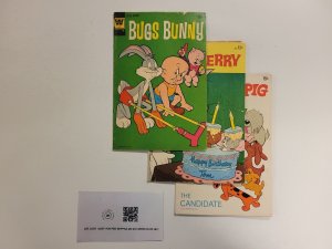 3 Whitman Comics #142 Bugs Bunny + #240 Tom and Jerry + #37 Porky Pig 68 TJ6