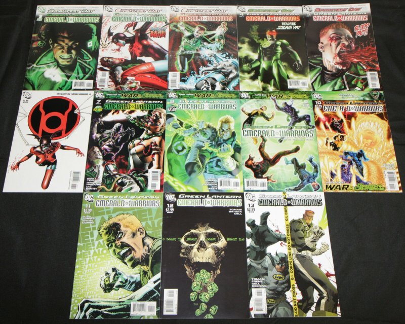 Modern DC GREEN LANTERN 36pc Count High Grade Comic Lot Brightest Day Corps JLA