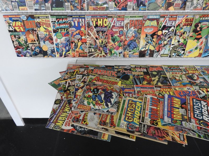 Huge Lot 180+ Low Grade Comics W/ Daredevil, Thor, Avengers, +More! See desc