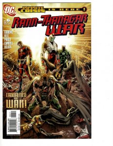 6 Rann-Thanagar War DC Comics # 1 2 3 4 5 6 Green Lantern Hawkgirl Sci-Fi GK24