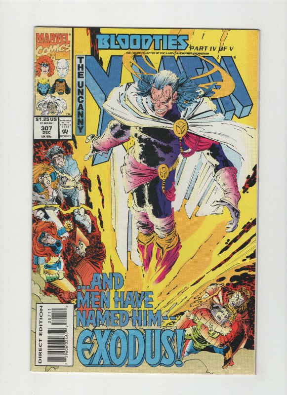 The Uncanny X-Men #306 and #307 (1993, Marvel Comics) 