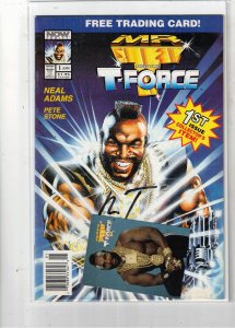 Mr. T and the T-Force #1 1993 PRICE DROP! NM Signed Cert. by Mr. T! Trading card