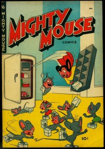 Mighty Mouse #16 1950- St John Golden Age- Funny cover VG