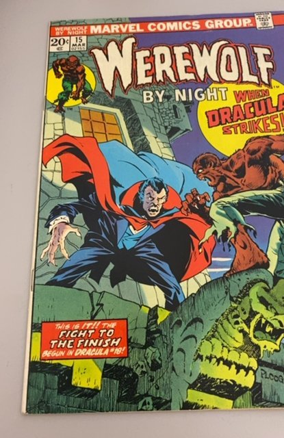 Werewolf by Night #15 (1974)vs Dracula