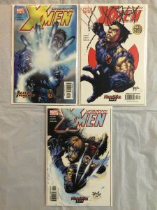 Uncanny X-Men #422-424 Comic Book Set Marvel 2003