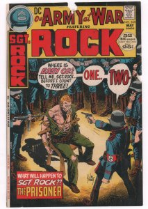 Our Army at War #245 Cover Proof - Sgt. Rock - Joe Kubert's File Copy w COA 1972