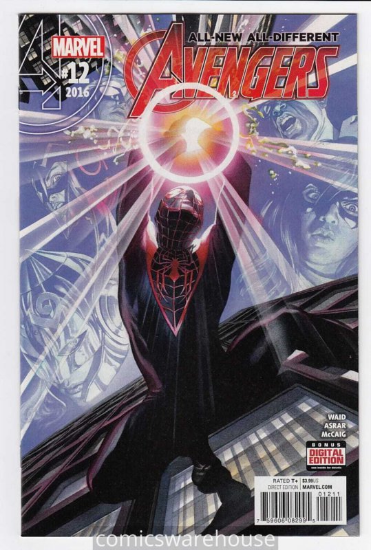 ALL NEW ALL DIFFERENT AVENGERS (2015 MARVEL) #12 NM A69596