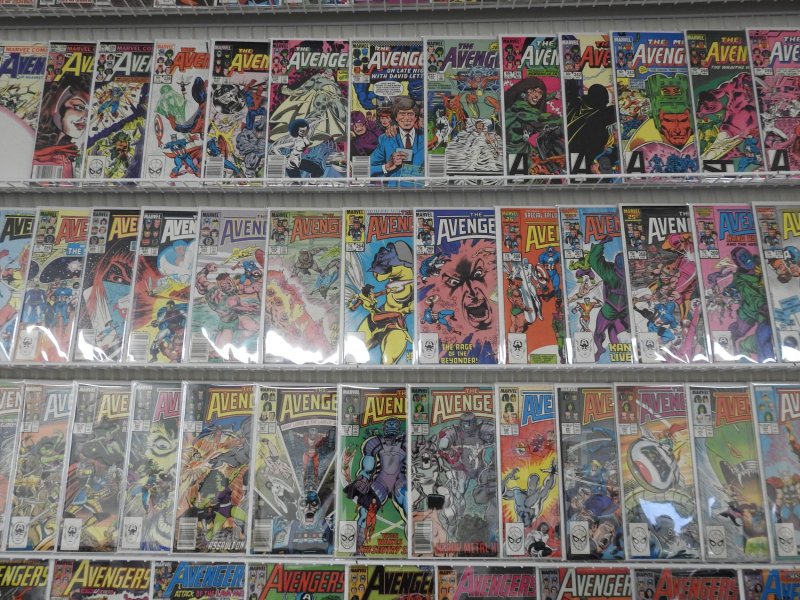 Huge Lot of 110+ Comics W/ ALL AVENGERS!!! Avg. VF Condition!