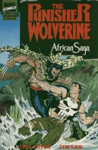 Punisher (1987 series) and Wolverine in the African Saga #1, NM + (Stock photo)