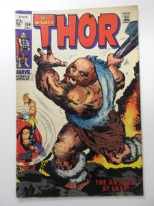Thor #159 (1968) The Answer At Last! Sharp VG Condition!