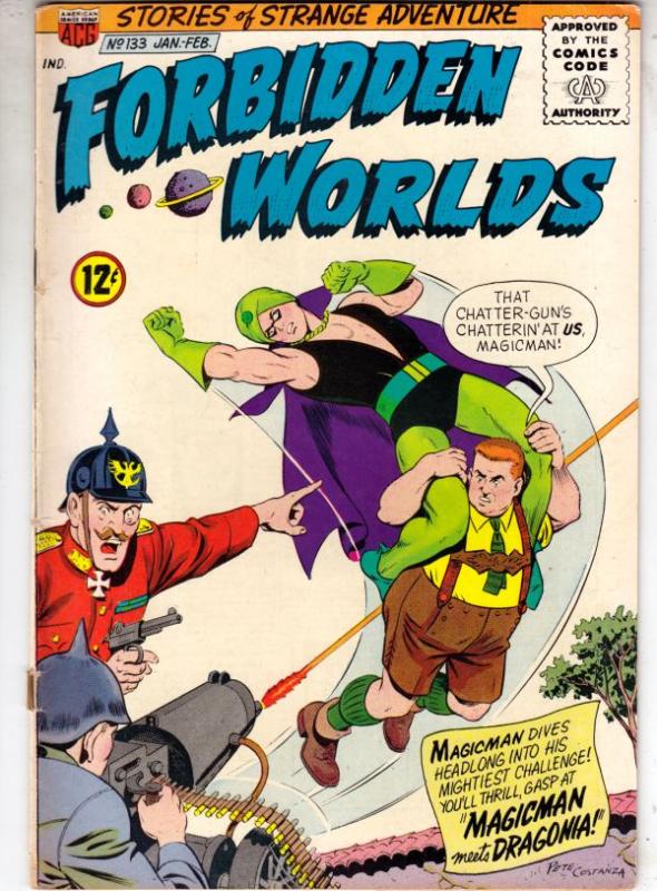 Forbidden Worlds #132 (Dec-65) FN Mid-Grade Magicman