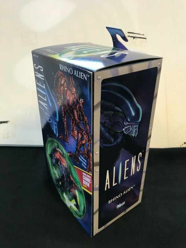 ALIENS: RHINO ALIEN (MIB) DARK HORSE MINI COMIC INCLUDED!! 2019