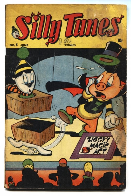 Silly Tunes #4  1946 - Timely  -G/VG - Comic Book
