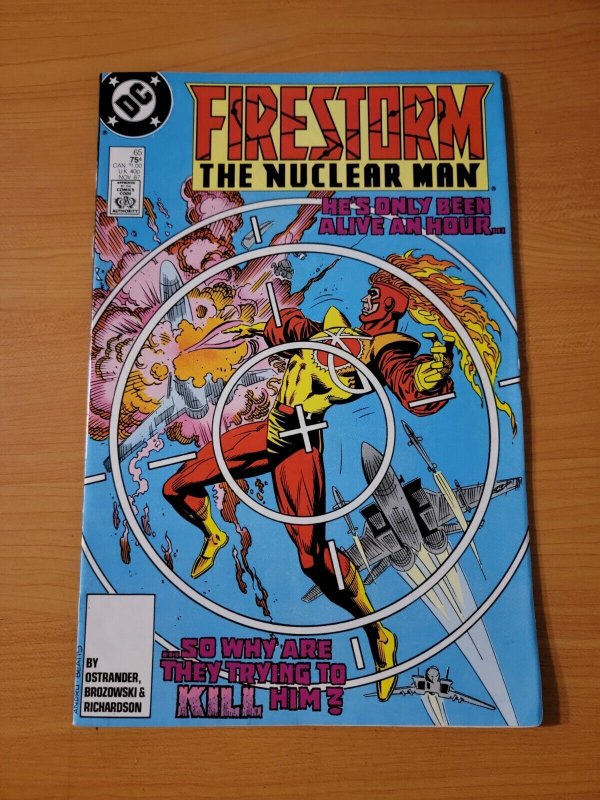 Firestorm the Nuclear Man #65 Direct Market Edition ~ NEAR MINT NM ~ 1987 DC