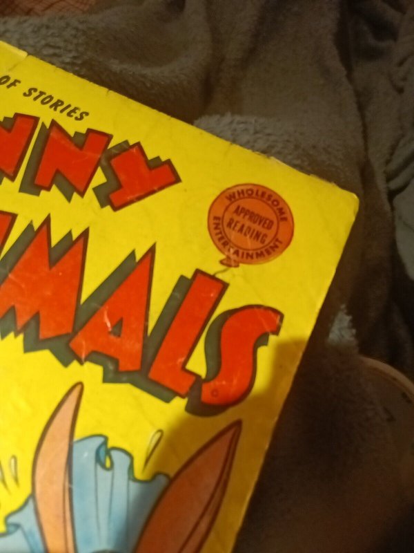 Fawcett's Funny Animals #79 Golden Age Comics 1953 Hoppy The Shazam Marvel Bunny