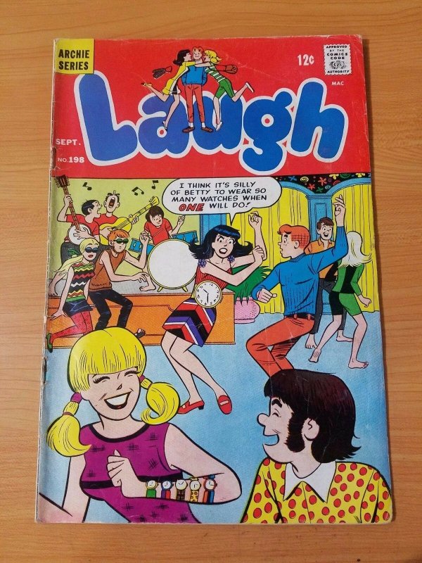 Laugh Comics #198 ~ FINE FN ~ (1967, Archie Comics)