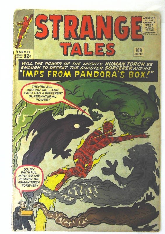 Strange Tales (1951 series)  #109, VG- (Actual scan)