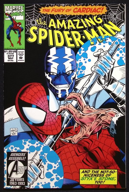 Amazing Spider-Man #377 Cardiac!