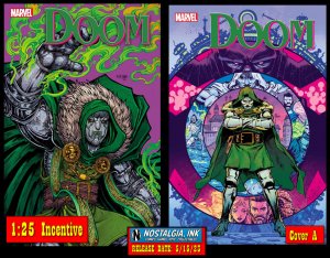 DOOM #1 CVR A + 1:25 MARIA WOLF VAR SET OF 2 MARVEL 2024 PRESALE PROSHIPS 5/15