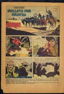 Four Color #1220 Gunslinger ORIGINAL Vintage 1961 Dell Comics Coverless