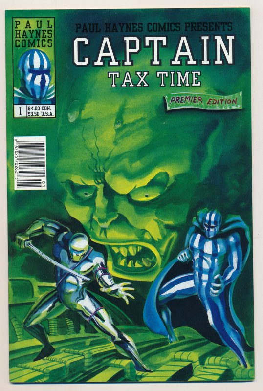 Captain Tax Time (1990) #1 VF