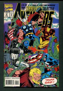 Avengers: Terminatrix Objective #4  (8.0 VFN ) December 1993