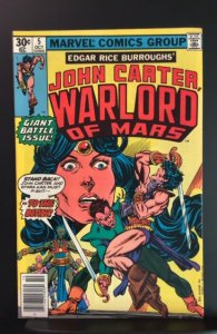 John Carter Warlord of Mars #5 (1977)