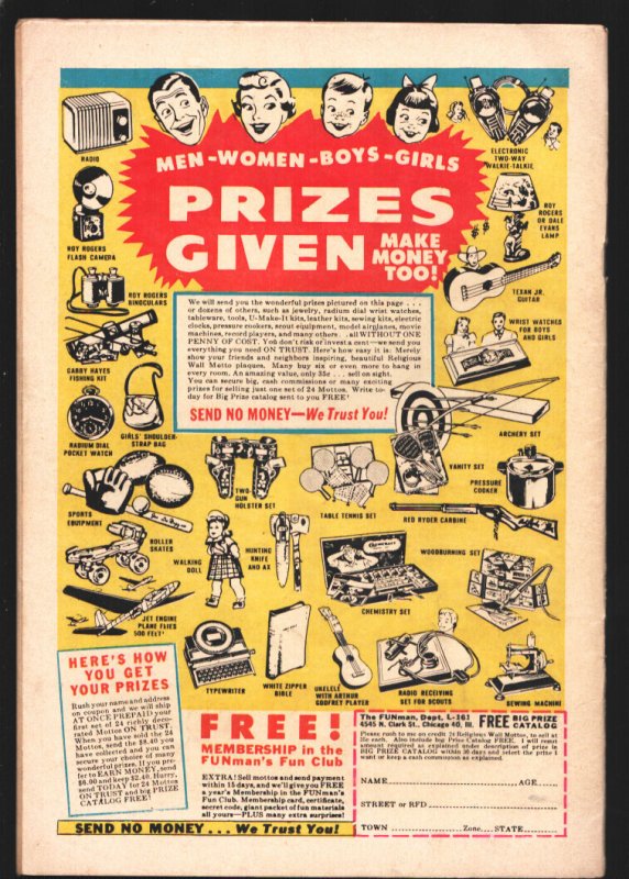 Valor #1  1954 - EC  -VG+ - Comic Book