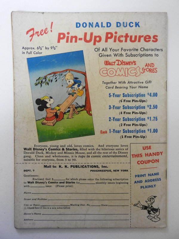 Walt Disney's Comics & Stories #96 (1948) VG Condition!